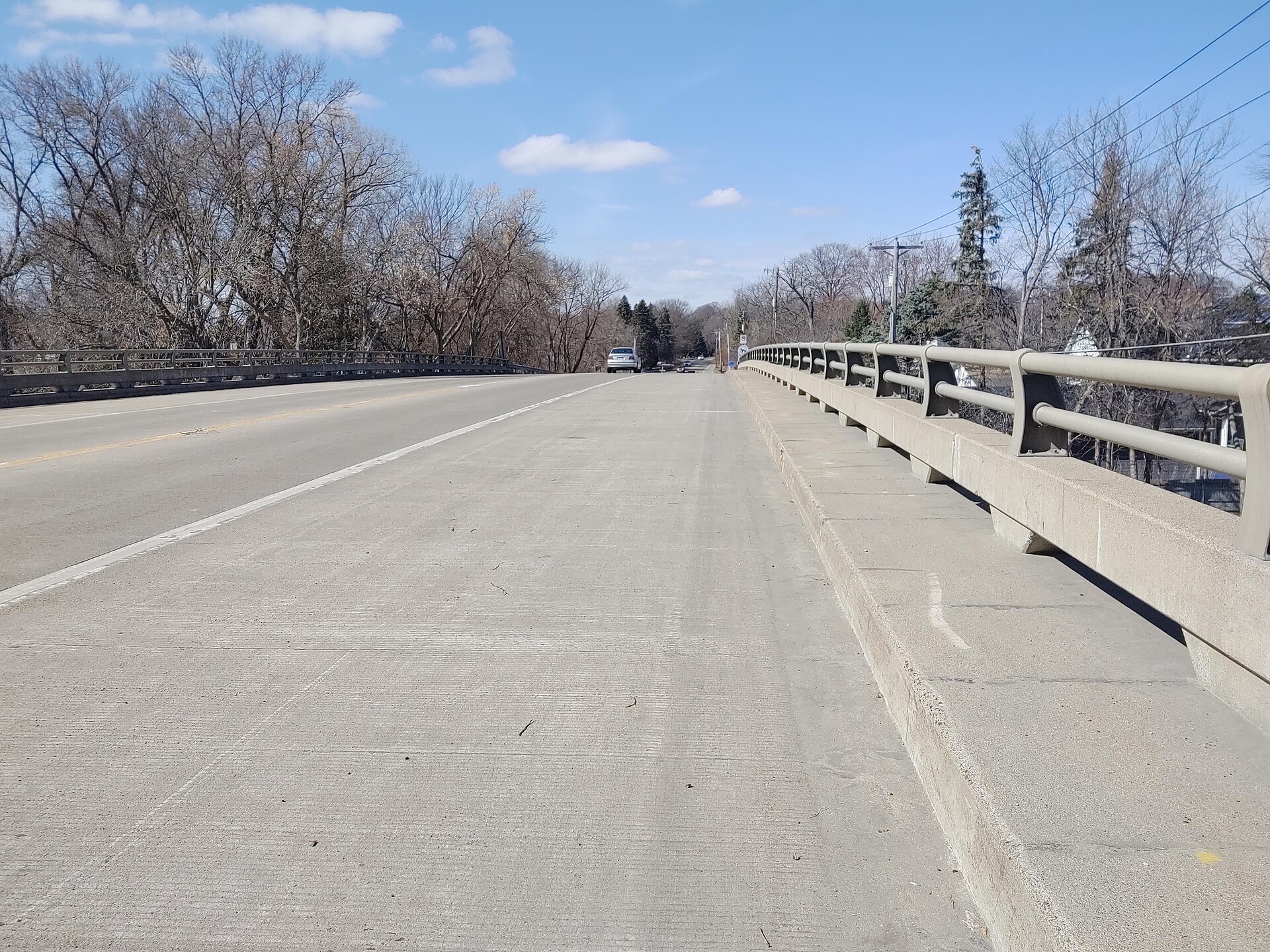 Narrows Bridge (County Road 19 / Shadywood) on the Orono–Tonka Bay border